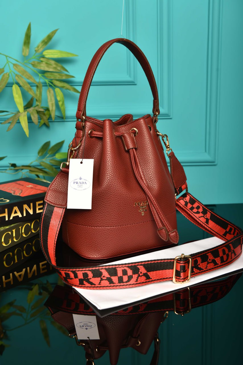 PRD-Vitello Daino Bucket Bag
