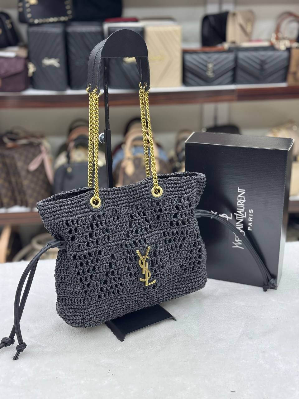 YSI - Jamie Rafia mini Bag