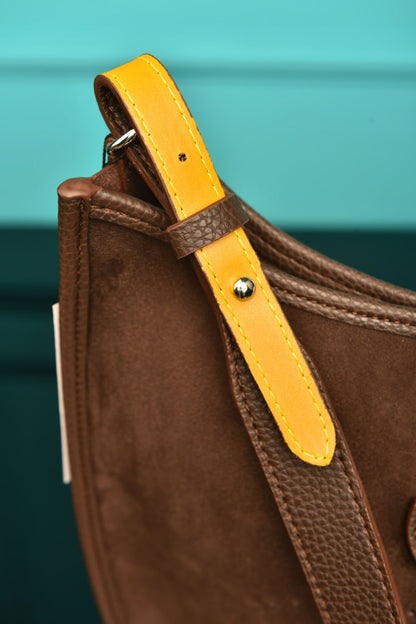 HRMS - Evelyne Crossbody Bag in Suede