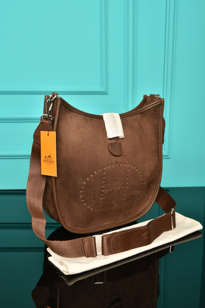 HRMS - Evelyne Crossbody Bag in Suede