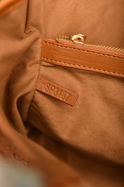 GG - Emblem Medium Tote Bag Suede