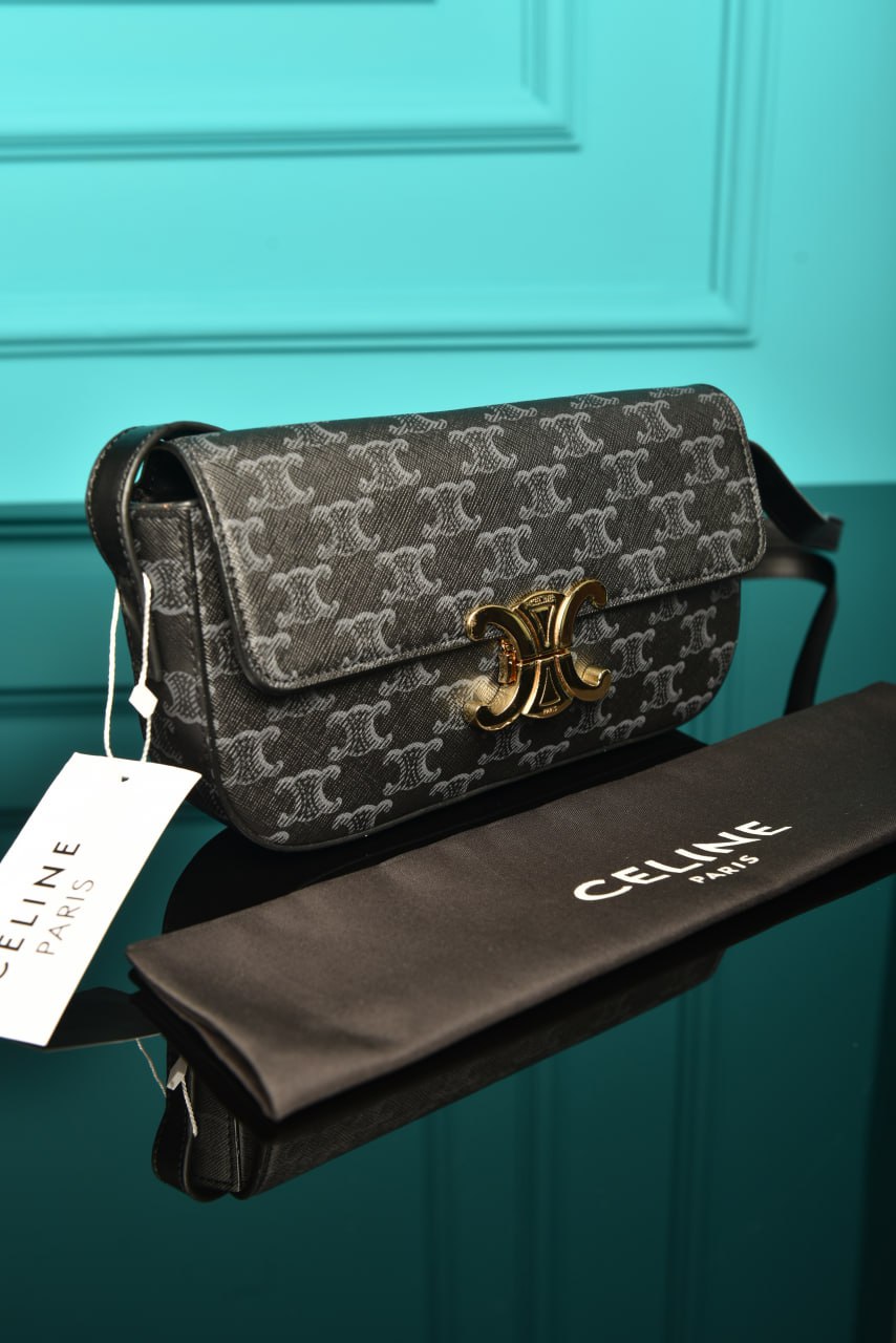 CLN - Triomphe Shoulder Bag In Shiny