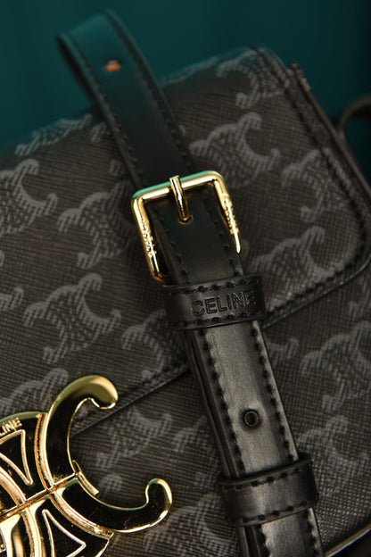 CLN - Triomphe Shoulder Bag In Shiny