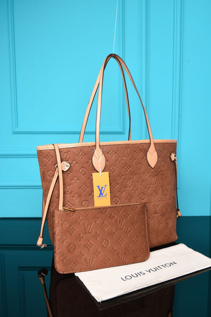 LVS - Neverfull Empreinte MM in Suede