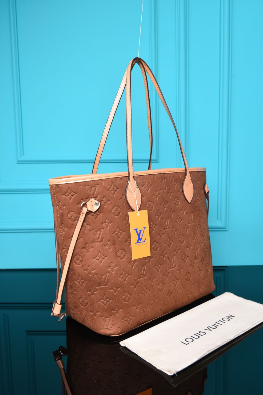 LVS - Neverfull Empreinte MM in Suede