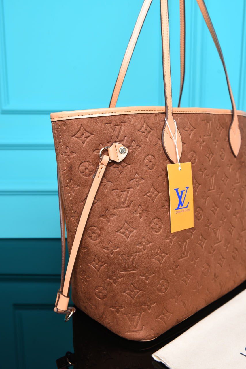 LVS - Neverfull Empreinte MM in Suede