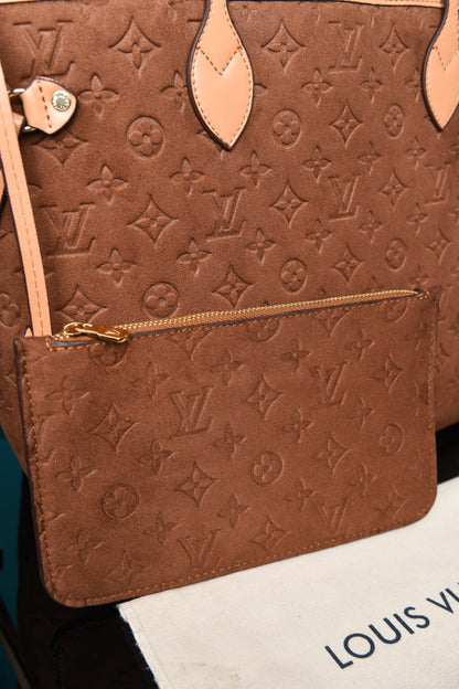 LVS - Neverfull Empreinte MM in Suede