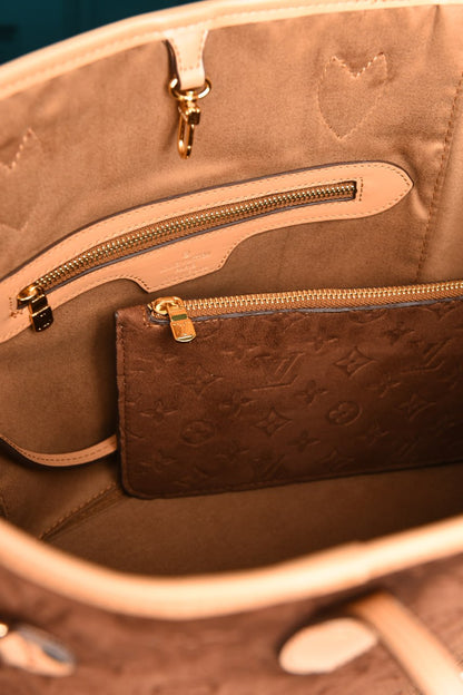 LVS - Neverfull Empreinte MM in Suede