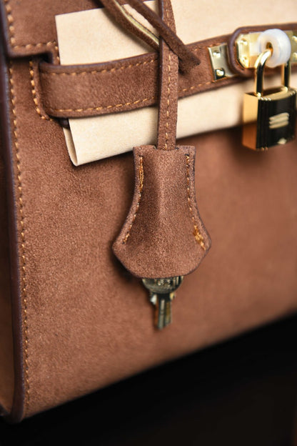 HRMS-  Kelly 22 Bag in Suede