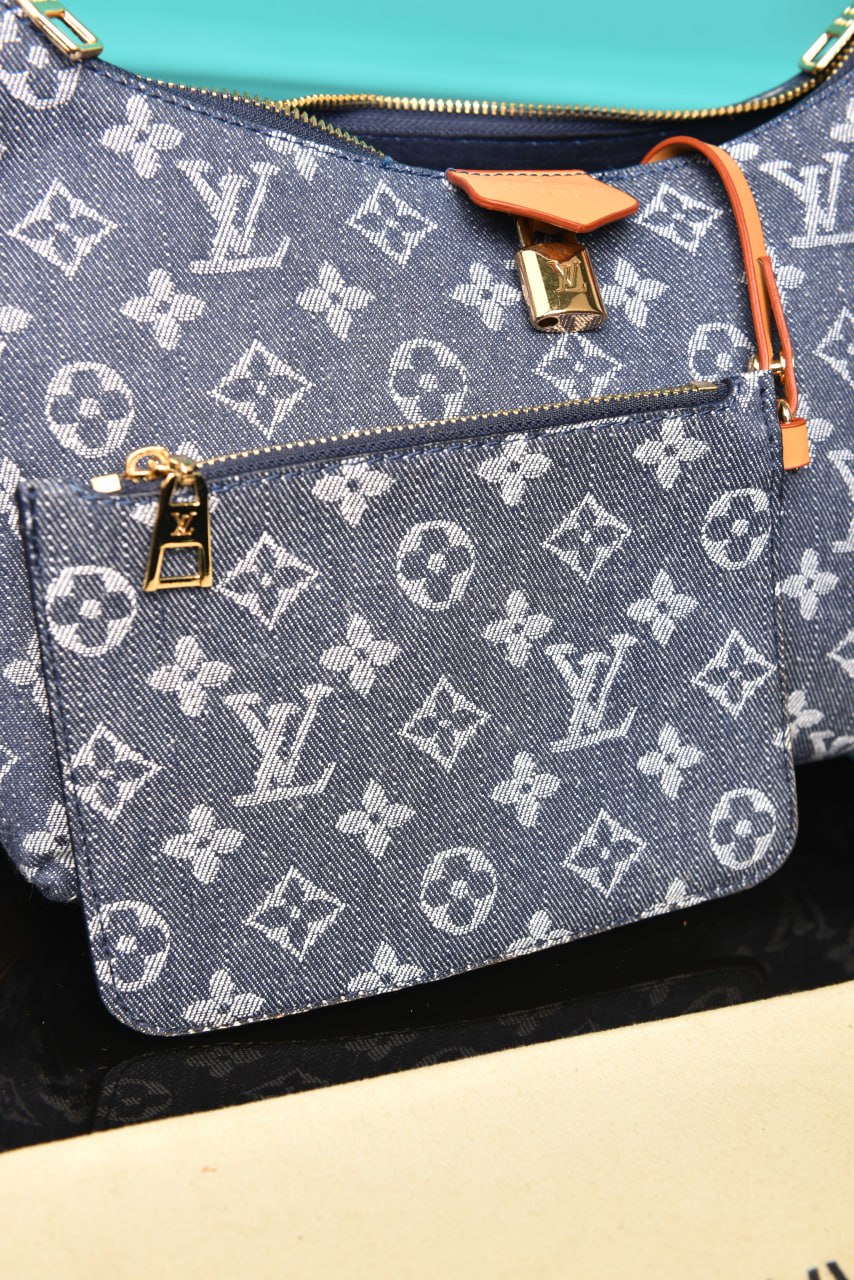 LVS - Sac Sport Bag in Denim