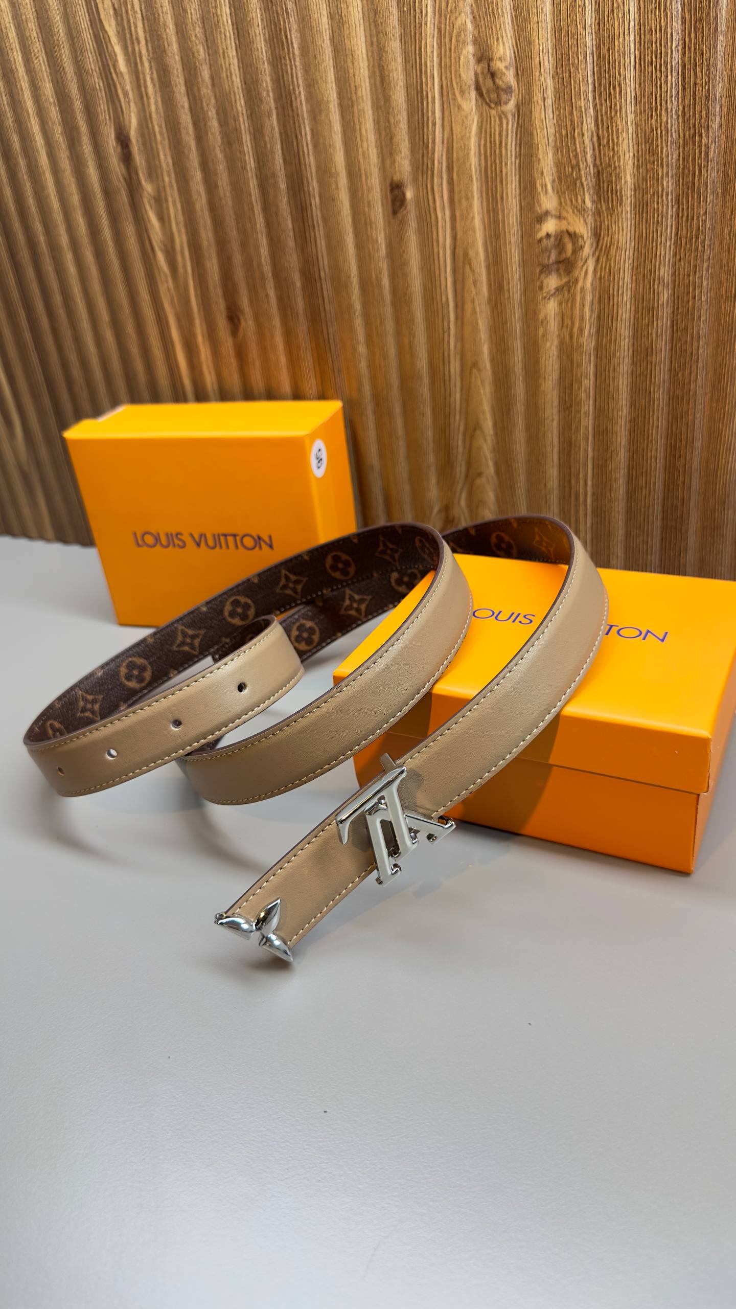 LVS- Leather Imported Belt