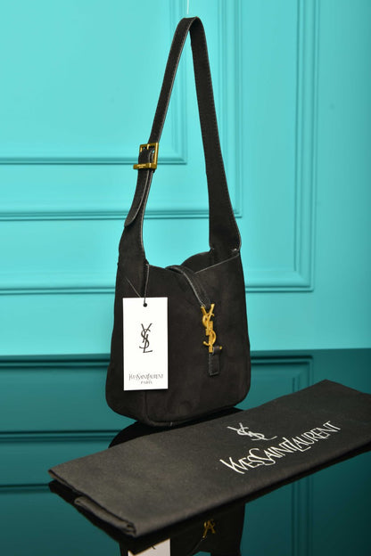 YSI - Le 5 A 7 Micro Made of Grained Leather
