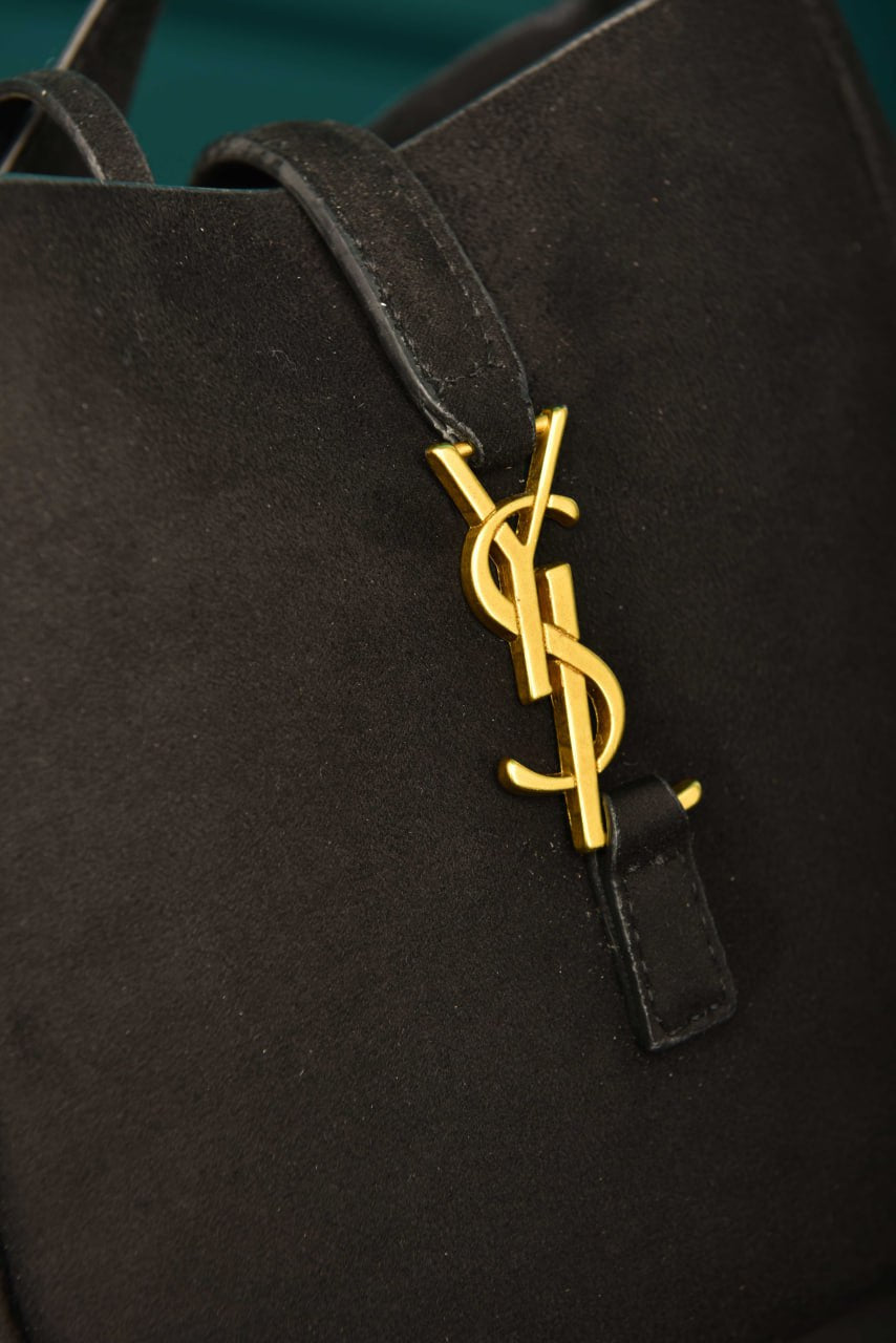 YSI - Le 5 A 7 Micro Made of Grained Leather
