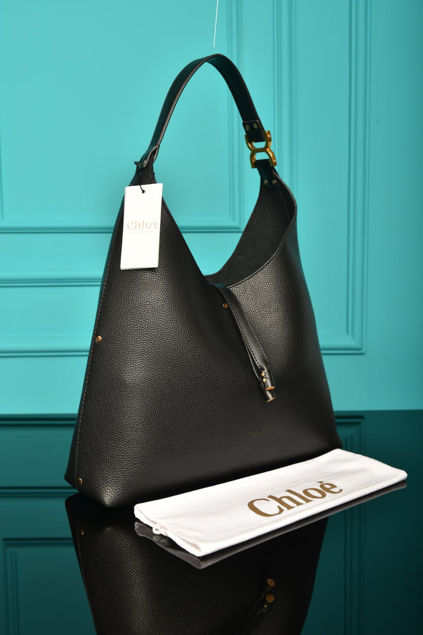 CLE -  Marcie Hobo Bag in Grained Leather