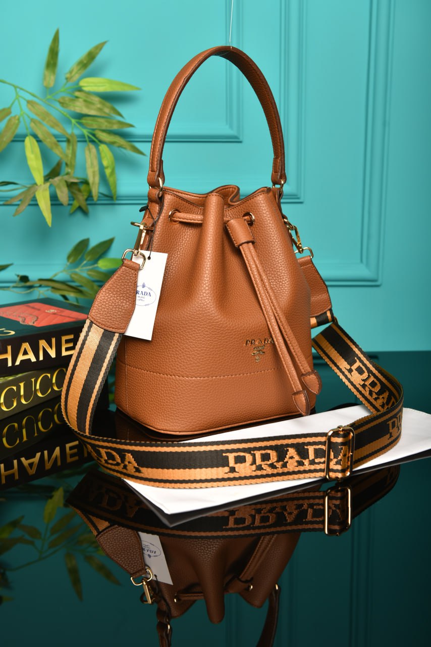 PRD-Vitello Daino Bucket  Bag