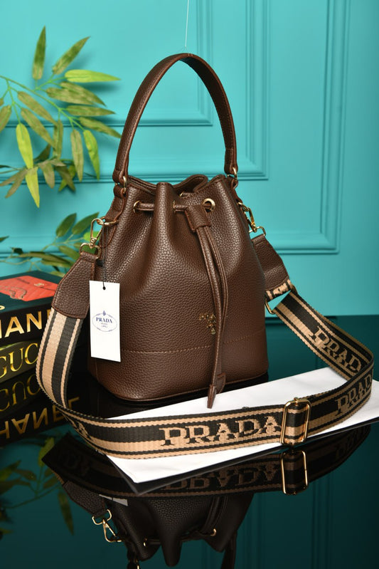 PRD-Vitello Daino Bucket  Bag