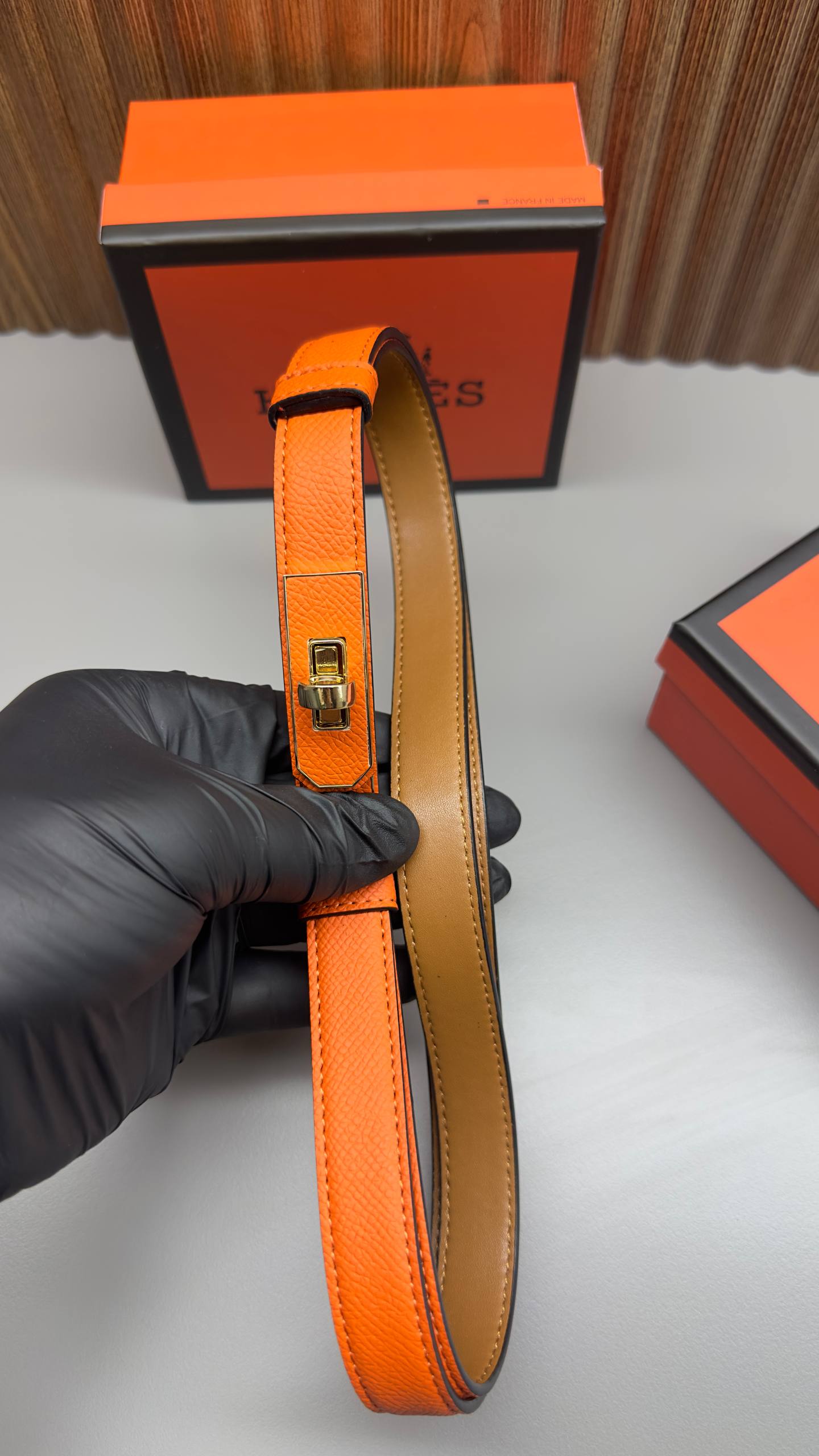 HRMS - Leather Imported Belt