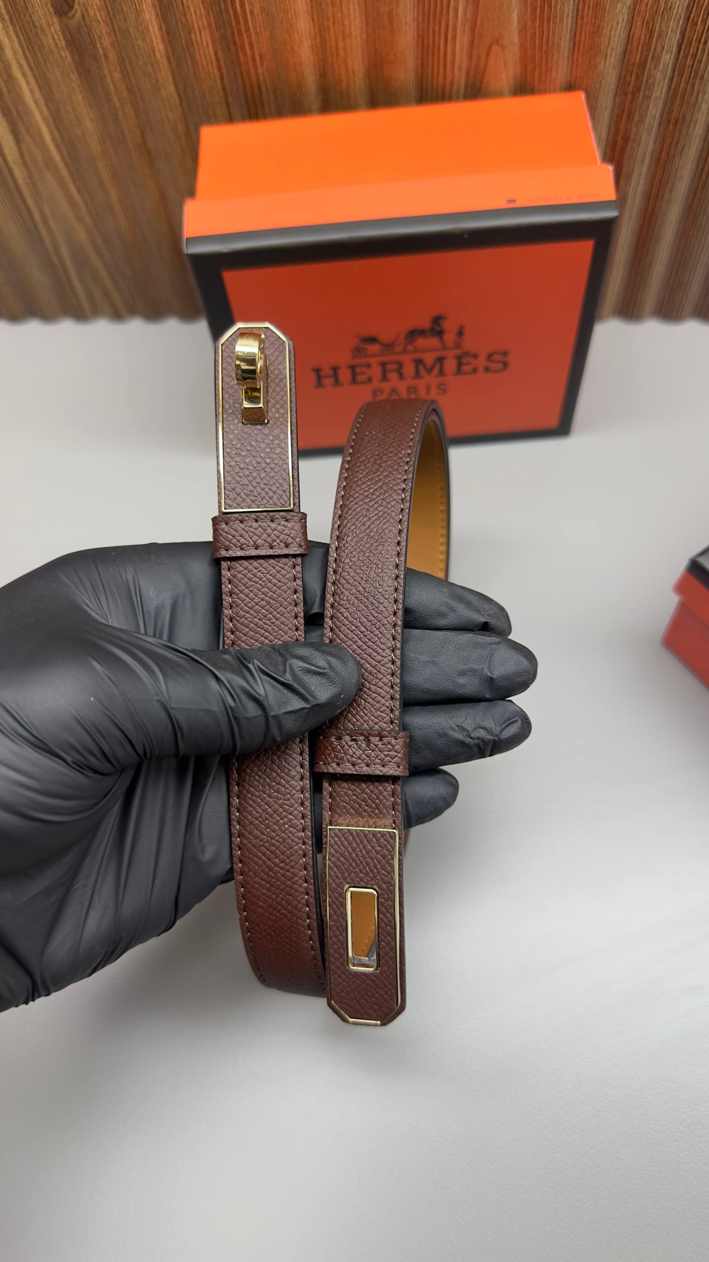 HRMS - Leather Imported Belt