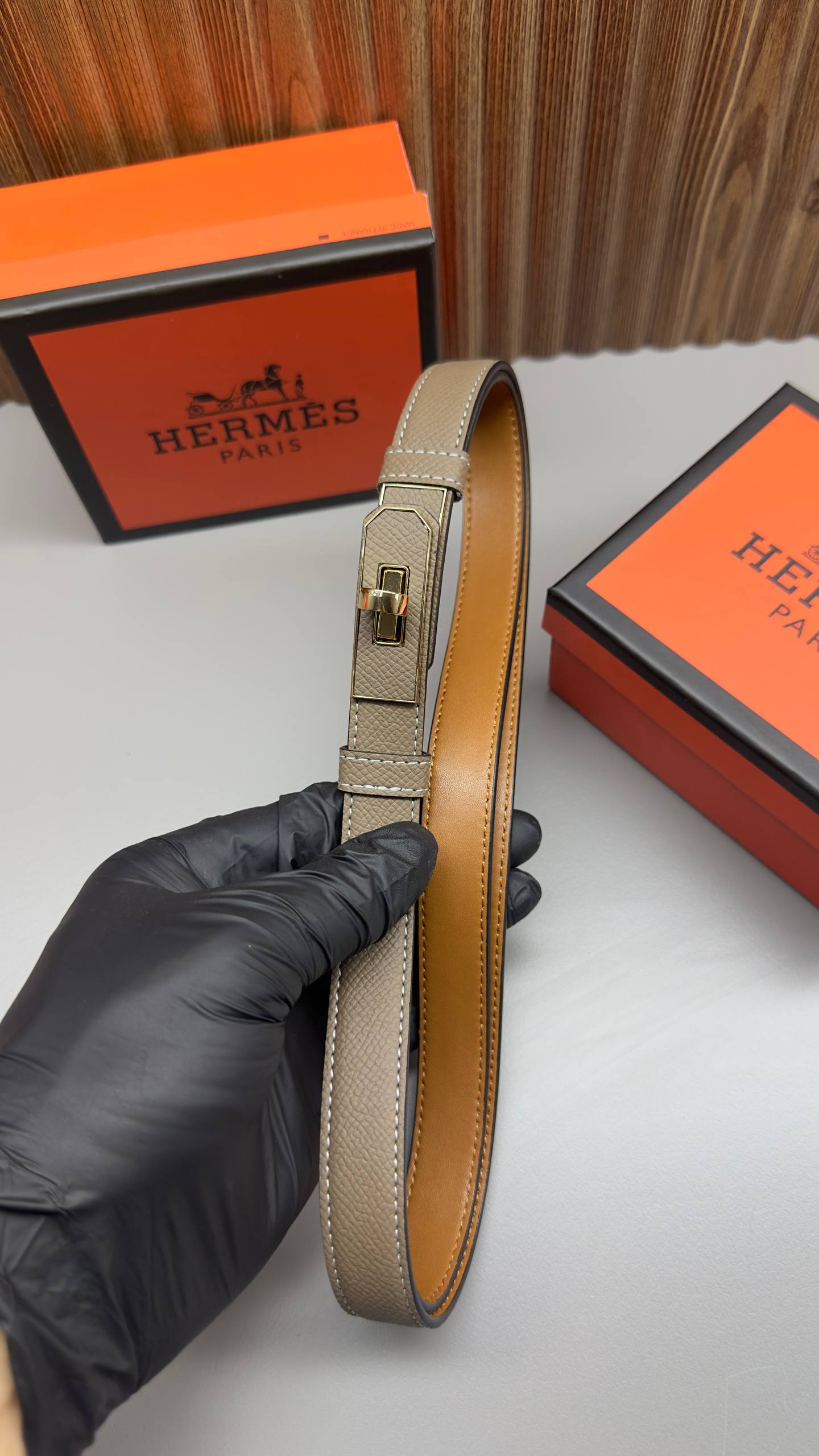 HRMS - Leather Imported Belt