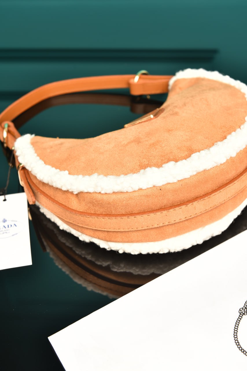 PRD - Arque Small Leather Shoulder Bag (Suede)