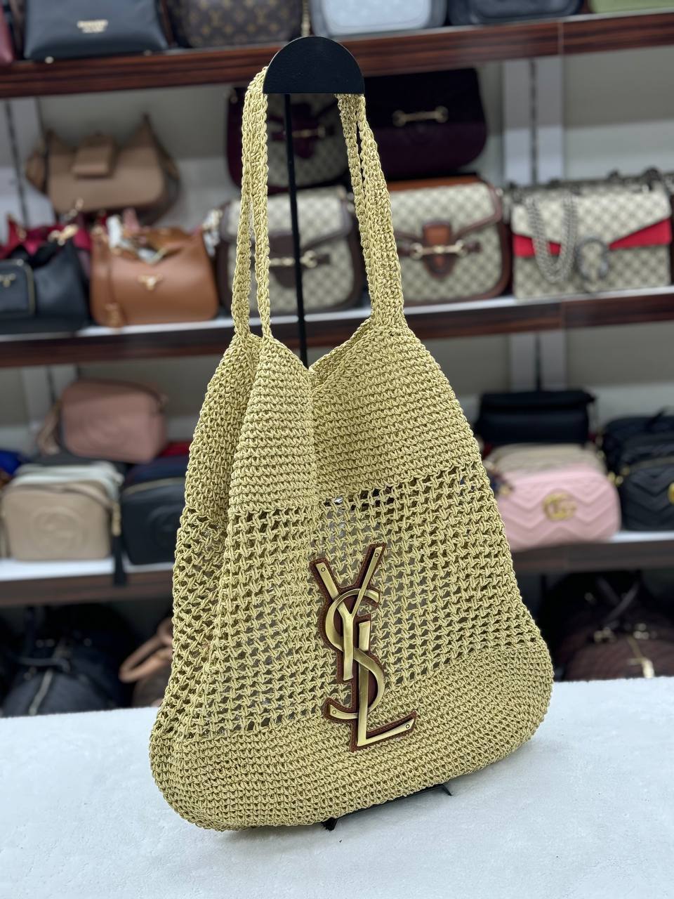YSI- İcare Maxi Rafia Bag