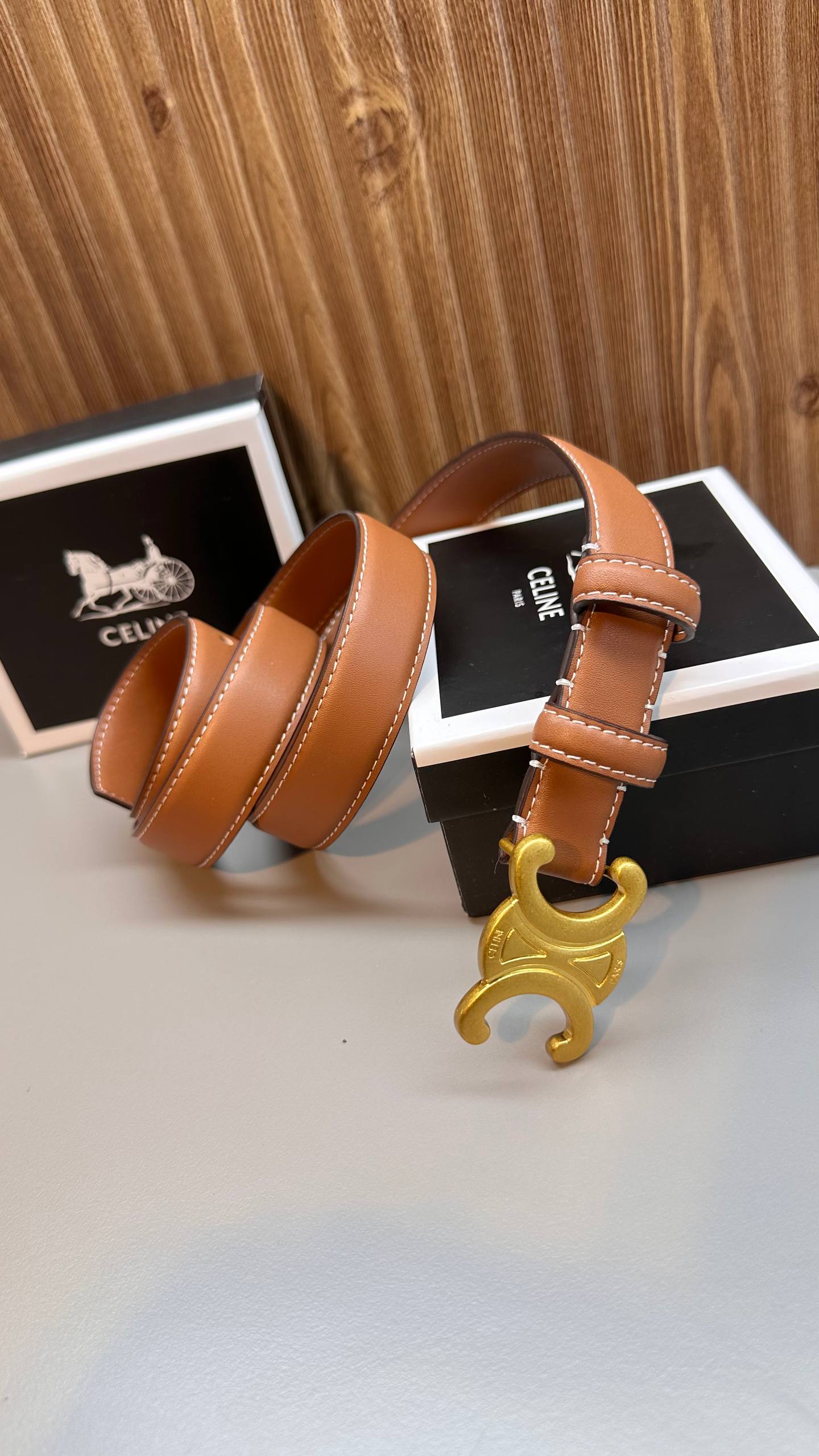 CLN - Leather Imported Belt
