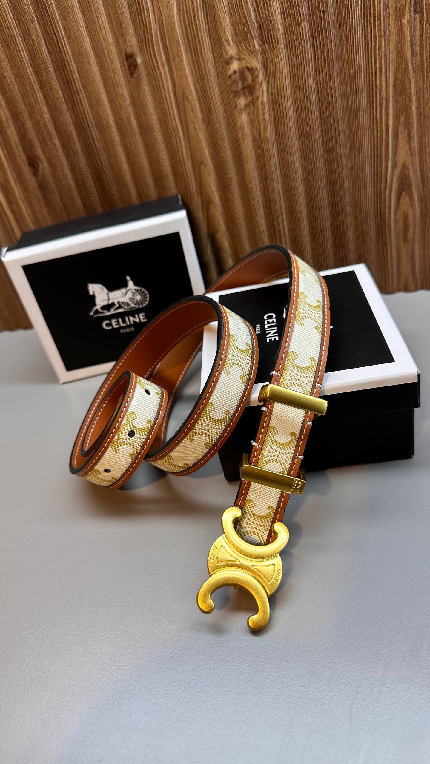 CLN - Leather Imported Belt