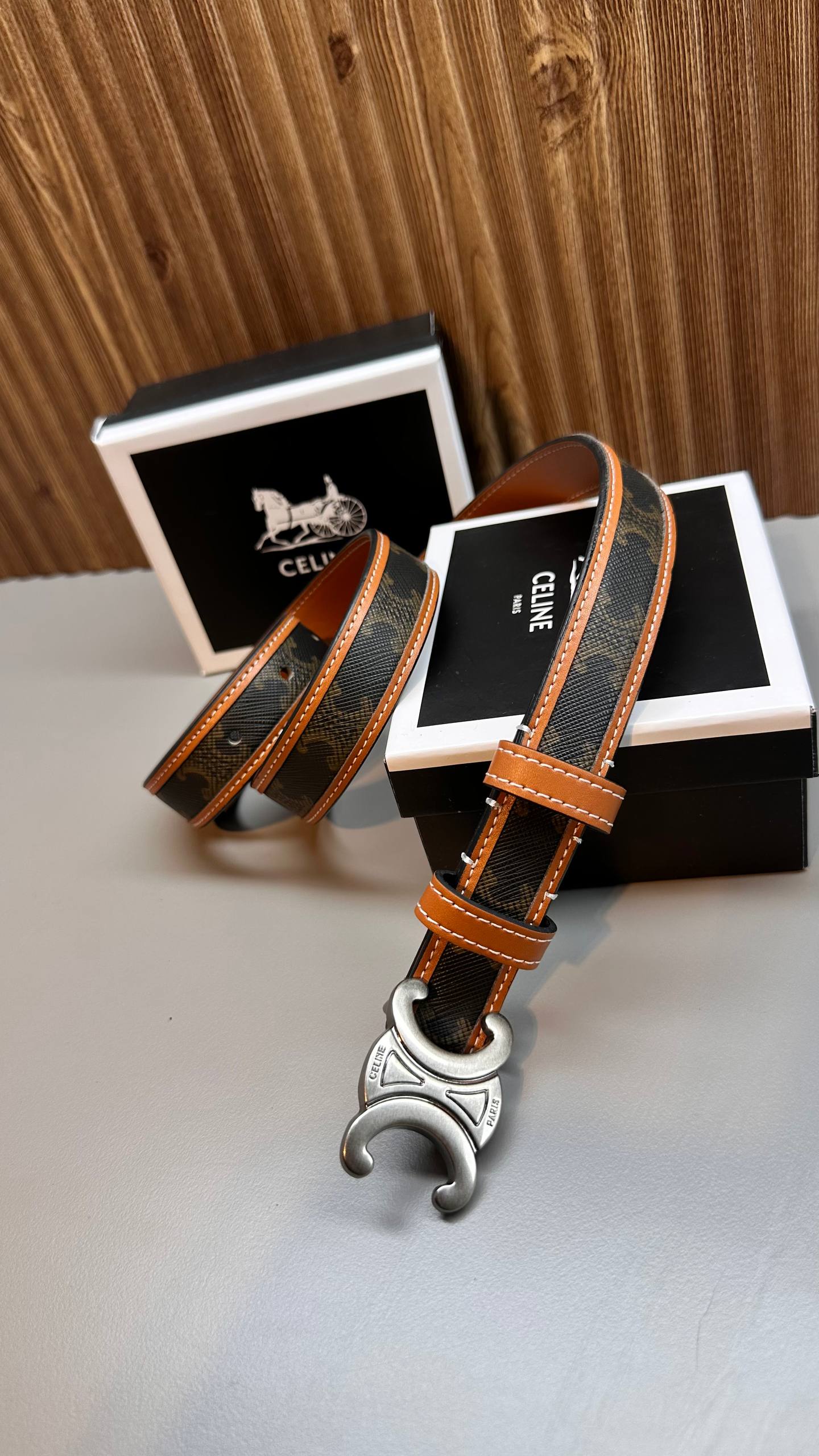 CLN - Leather Imported Belt